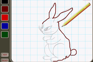 画出兔子