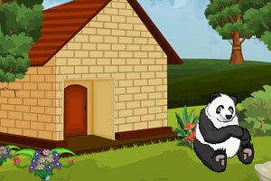 饥饿的熊猫逃脱