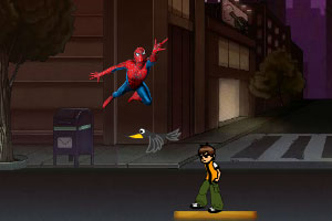 蜘蛛侠拯救少年骇客