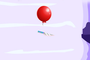 飞刀爆气球