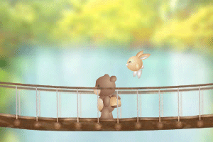 小熊过桥