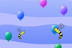 蜜蜂扎气球