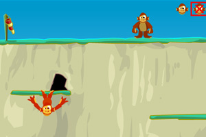 猴子峭壁跳水