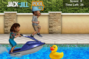 杰克与吉尔玩转泳池