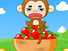 猴子扔苹果