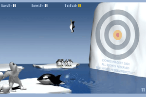 企鹅系列二企鹅打靶