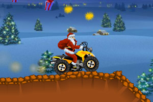 圣诞老人超级摩托