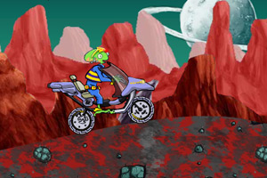 外星人复古摩托车
