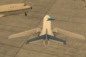 3D飞机机场停靠