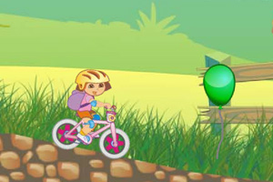 朵拉骑自行车