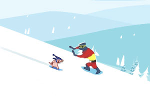 田鼠滑雪中文版