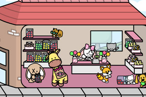 比尼兔的糖果店