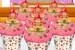 粉红公主蛋糕