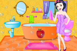 公主的彩色浴室