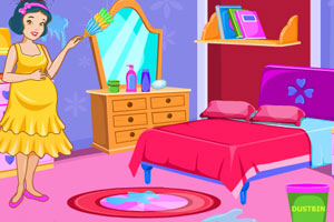白雪公主打扫房间