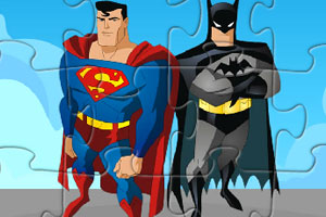 蝙蝠侠超人拼图
