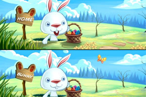 复活节兔子的差异