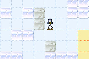 企鹅推冰块