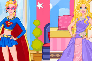 芭比超人和芭比公主