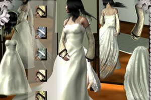 3D新娘婚纱