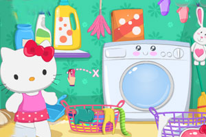 凯蒂猫洗衣日