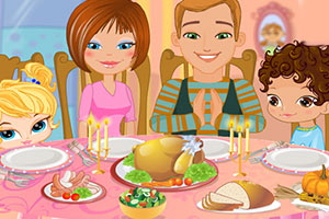 感恩节家庭聚餐