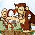 小猴和猩猩的战斗