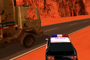 沙漠警车追缉