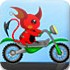 小恶魔骑摩托车