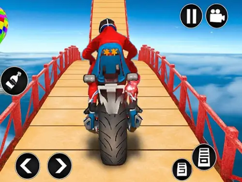 Mega Ramps Bike Stunt