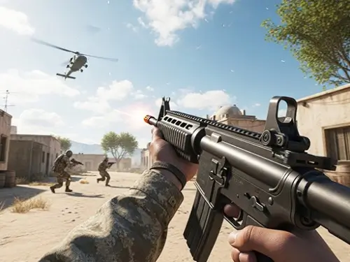 FPS Shooting Game: 3D Gun