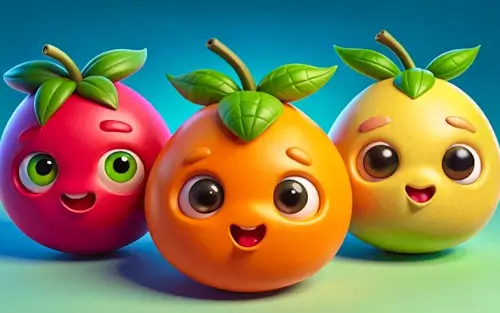 Merge Fruit Characters