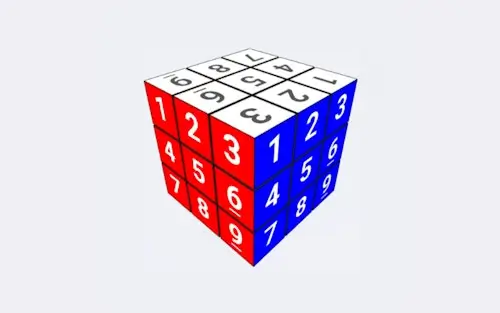 Sudoku Puzzle Cube