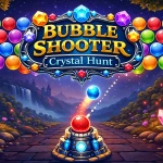 Bubble Shooter Crystal Hunt