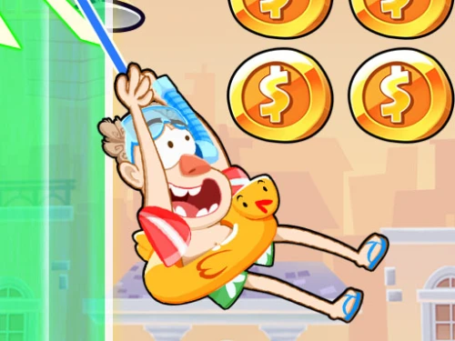 Alien Chase - Swing and Fly